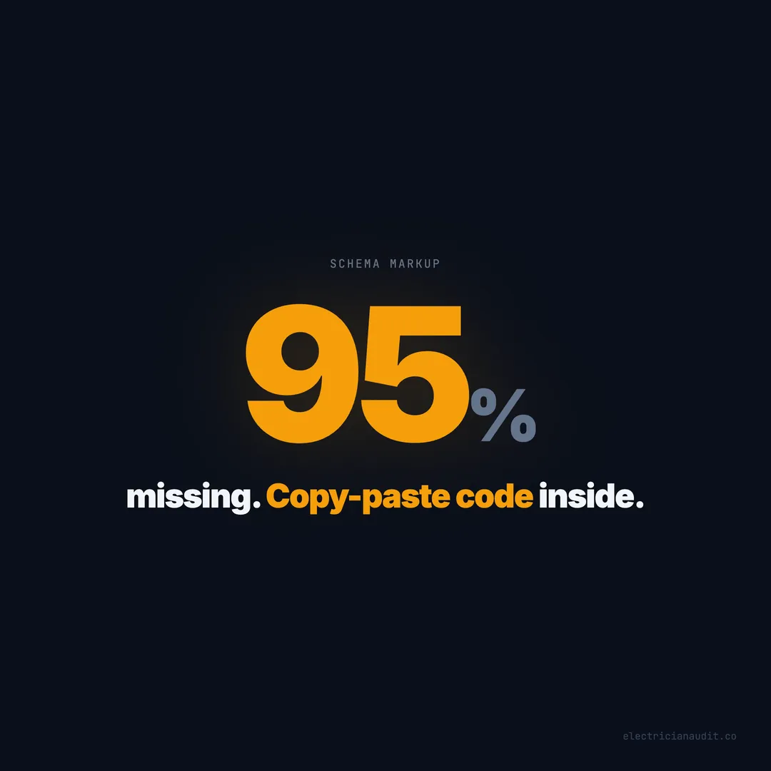 How to Add LocalBusiness Schema to Your Electrician Website (Copy-Paste Code)